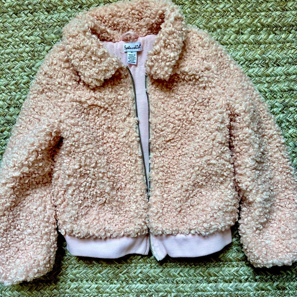 Splendid Sherpa Baseball Style 3T Jacket